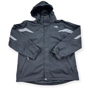 The North Face Jacket Men's XL Black HyVent Waterproof Outdoors Gorpcore Active
